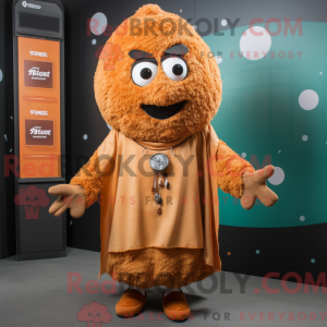 Rust Falafel mascot costume...
