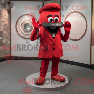 Disfraz de mascota de Red...