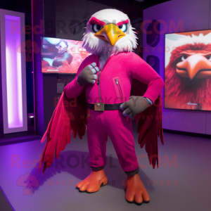 Magenta Falcon mascotte...