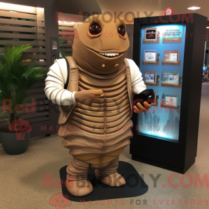 Brown Trilobite mascot...