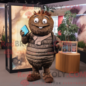 Brown Trilobite mascot...