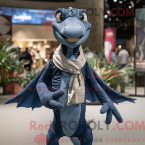 Navy Dimorphodon maskot...