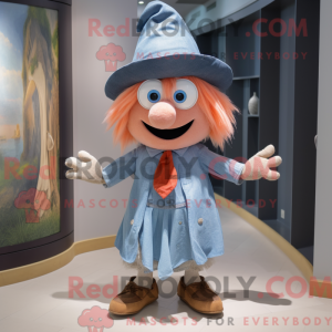 Peach Witch S Hat mascot...