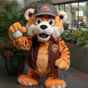 Orange Saber-Toothed Tiger...
