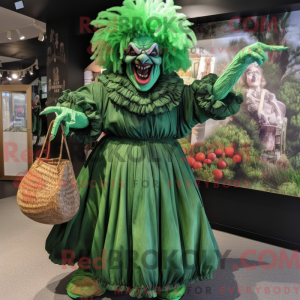 Forest Green Evil Clown...