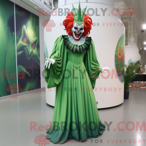 Forest Green Evil Clown...
