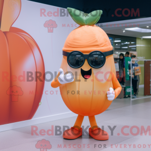 Peach Onion mascot costume...