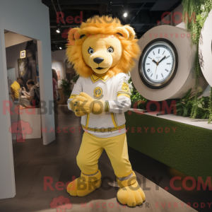 Costume de mascotte de Lion...