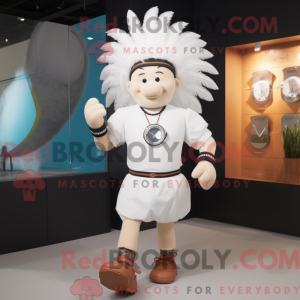 White Chief mascot costume...