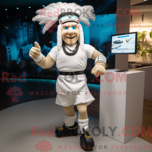 White Chief mascot costume...