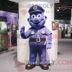 Purple Police Officer...