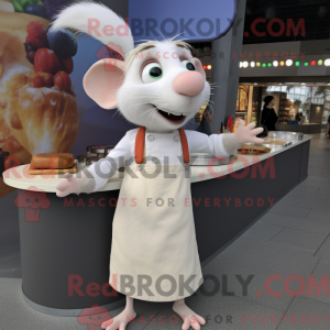 White Ratatouille mascot...