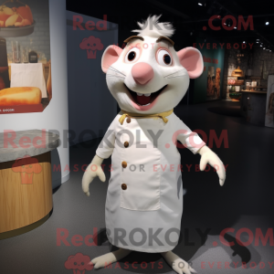 White Ratatouille mascot...