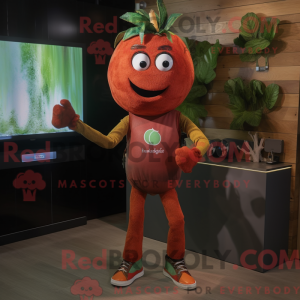 Rust Apple mascot costume...