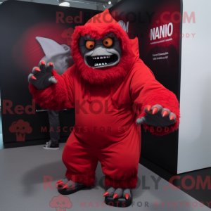 Dæmon maskot kostume...