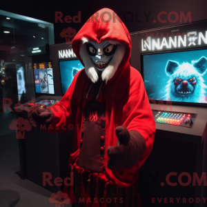 Demon mascot costume...