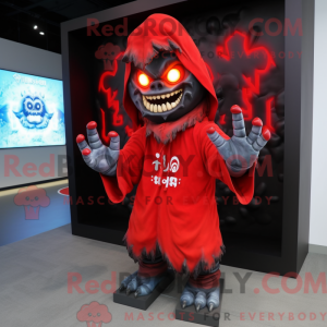 Demon mascot costume...