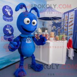 Blue Lobster Bisque mascot...