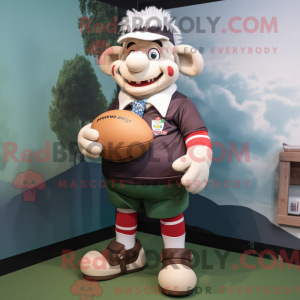 Rugby Ball maskot...