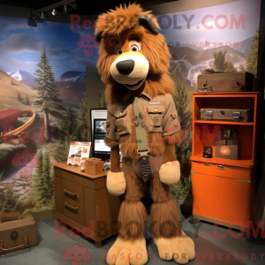 Brown Shepard S Pie mascot...
