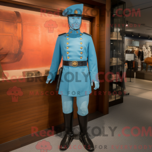 Cyan Civil War Soldier...