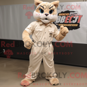 Costume mascotte de Bobcat...