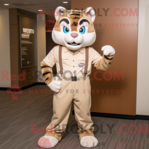 Costume mascotte de Bobcat...