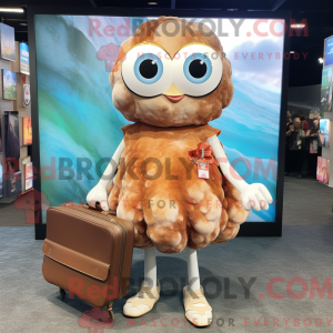 Rust Oyster mascot costume...