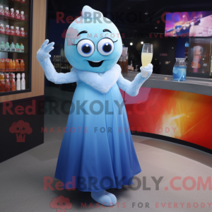 Blue Ice mascot costume...