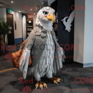 Silver Haast S Eagle mascot...