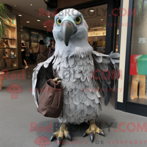 Silver Haast S Eagle maskot...