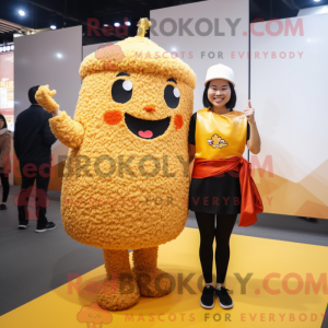 Gold Fried Rice mascot...