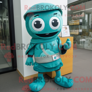 Teal Miso Soup mascot...