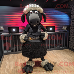 Figura de máscara de ovelha...