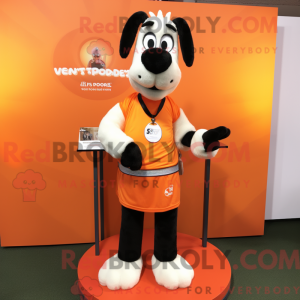 Orange Shepard S Pie mascot...