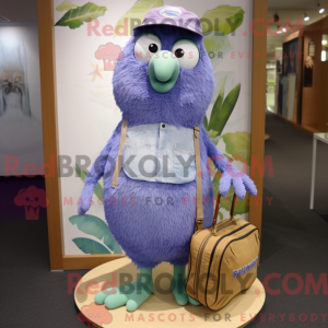 Lavendel Kiwi maskot...