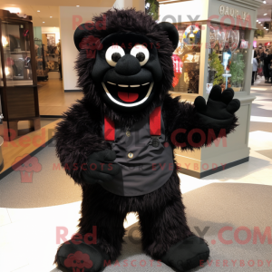 Postava maskota Black Candy...