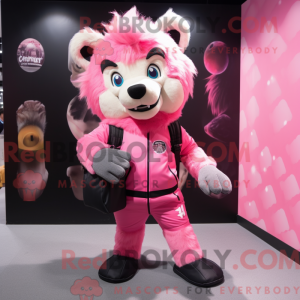 Costume de mascotte Pink...