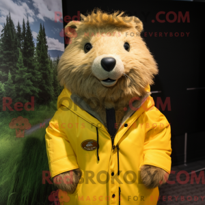 Yellow Beaver mascot...