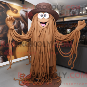 Brown Spaghetti mascot...