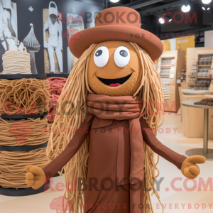 Brown Spaghetti mascot...