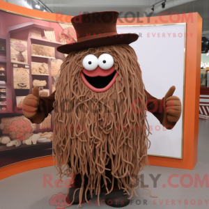 Brun Spaghetti maskot...