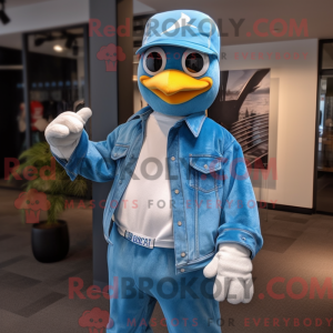 Sky Blue Albatross mascotte...