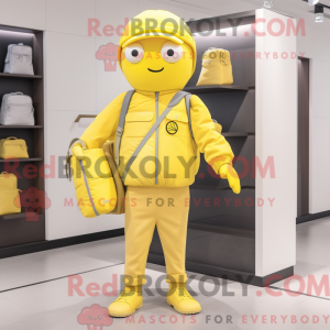 Citrongul Men maskot...