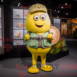Zitronengelbe Melone...