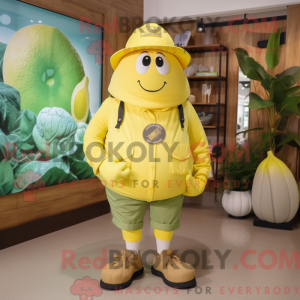 Citrongul melon maskot...