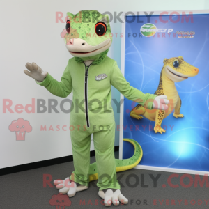 Geckos mascot costume...