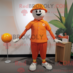 Orange Juggle maskot...