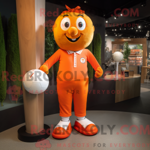 Orange Juggle mascot...