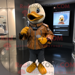 Figura de máscara de pato...